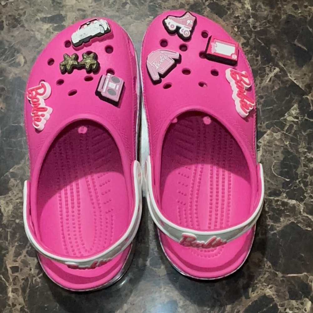 Barbie Hot Pink Clog Sandals